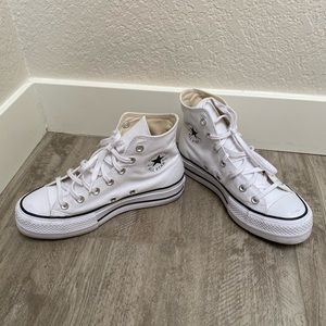 Chuck Taylor All Star Lift Platform Canvas in White